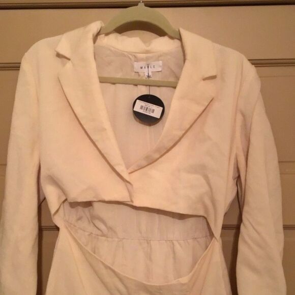 NWT Mable Cut to Business Cream Dress - Picture 4 of 8